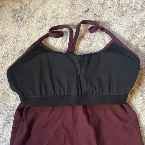 Maroon Spaghetti Strap Lululemon Tanktop - Picture 4 of 5